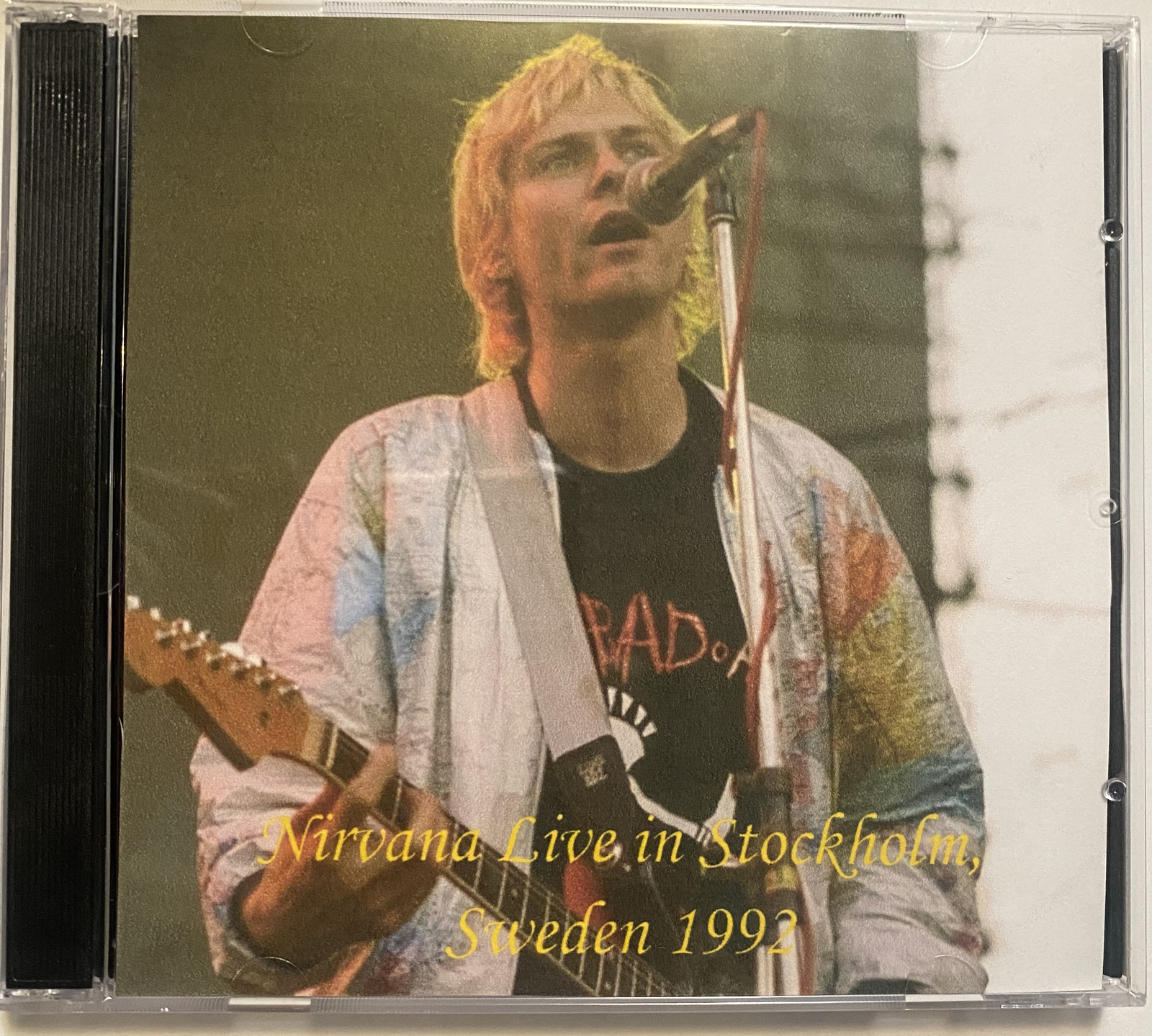 Nirvana Live In Stockholm Sweden 1992 Cd Very Rare At Sjöhistoriska