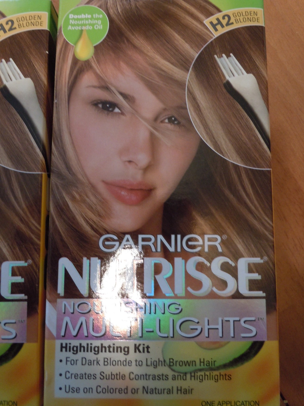 Garnier Nutrisse Nourishiing MultiLights Highlighting Kit HL Golden Blonde 2Pkg Hair Color