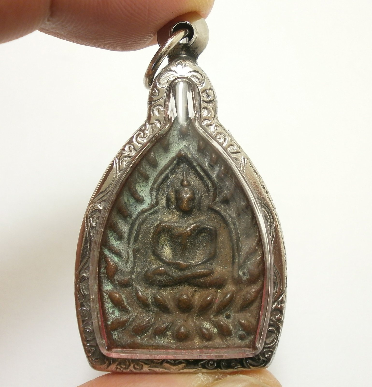 LP Boon Buddha Jaosua Metal Coin Billionaire Amulet pendant Bless for ...