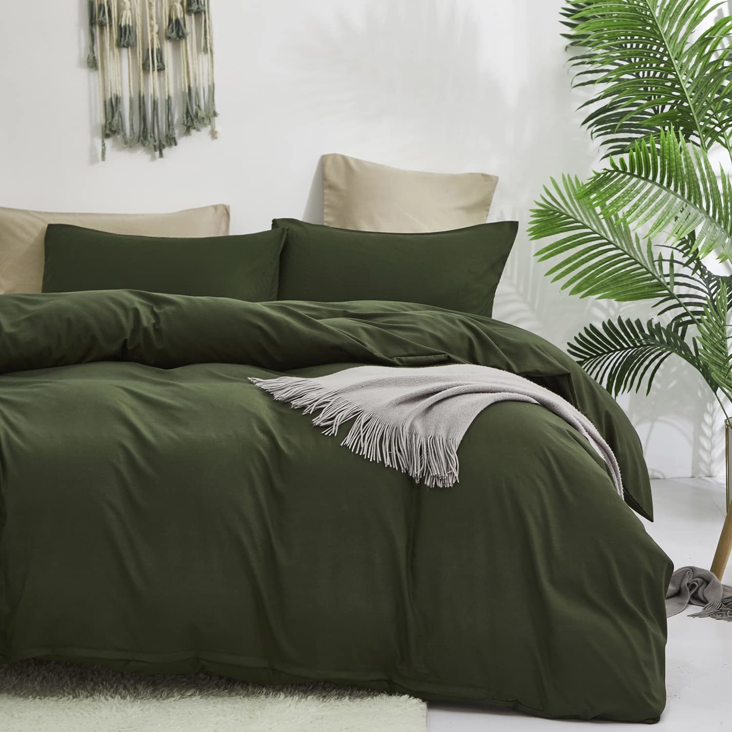Army Green Comforter Set Full Dark Green Bedding Set Olive Green