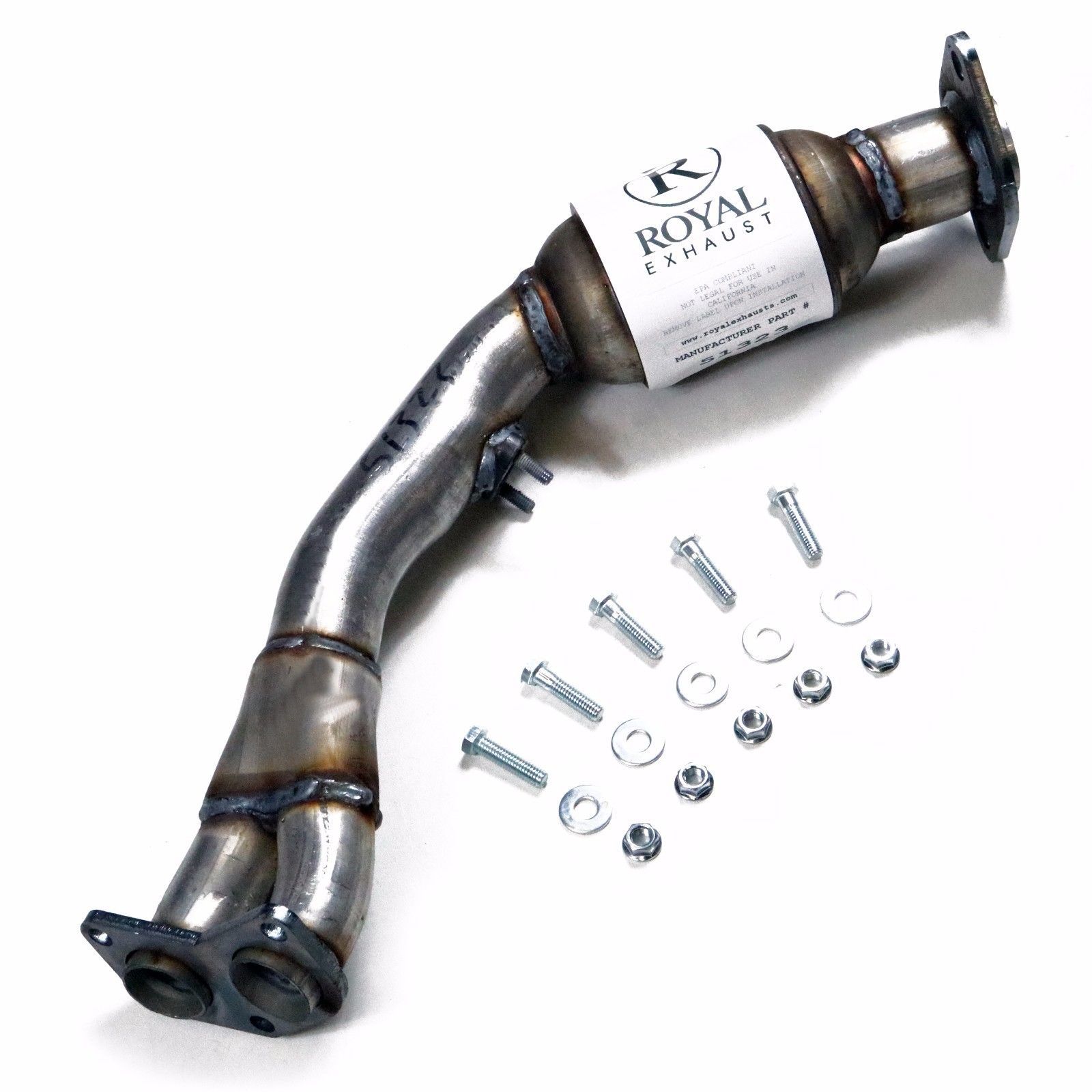 2000-2004 Toyota Tacoma Rear Catalytic Converter Check Emission Decal