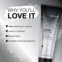 Joico JoiGel Medium Styling Gel, 8.5 fl oz image 2
