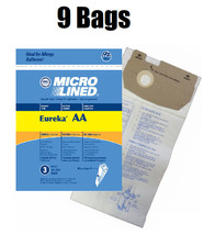 (9) Type Aa Vacuum Bags For Eureka 62618A 58236 4100 5180 Style Aa - $18.99