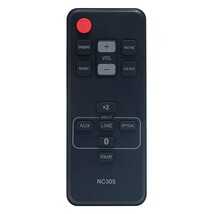 VINABTY Replaced Remote fit for Sanyo Soundbar NC305UH NC305 - $18.99