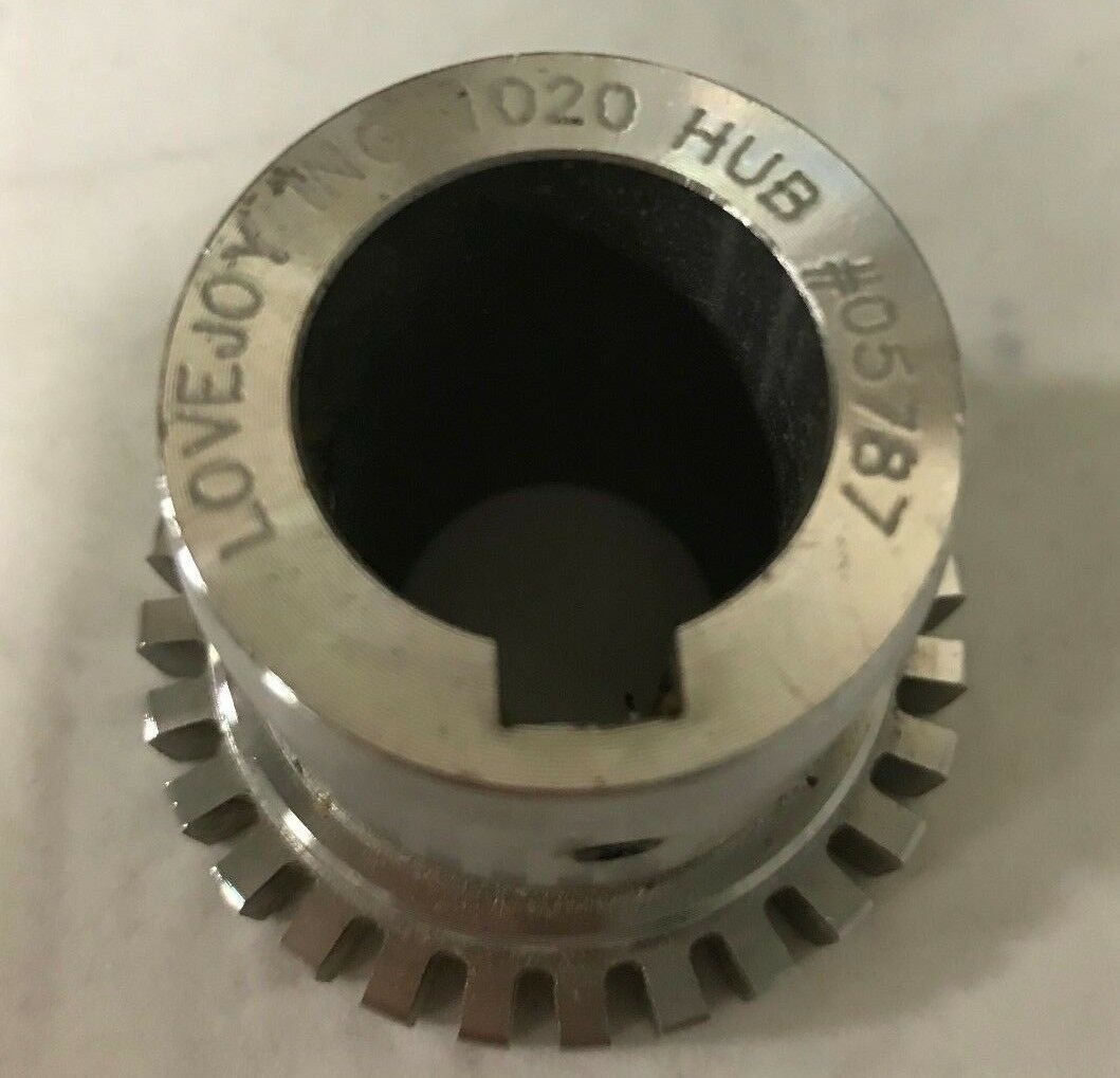 Lovejoy 05787 Size 1020 Grid Coupling Hub, Metric, 25 mm Bore, 8mmX3