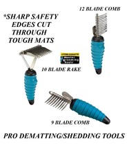 Professional Pet Grooming MAT Breaker COMB,RAKE DEMATTING De-mat Coat Re... - $13.99+