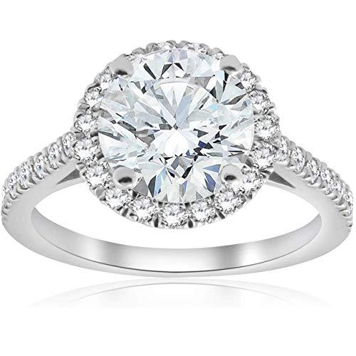 Elegant Touch Ring Round Cut Diamond 925 Silver Engagement Wedding Band Ring for