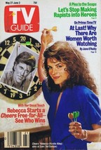 ORIGINAL Vintage May 27 1989 TV Guide No Label Kirstie Alley 1st Solo Cover image 1