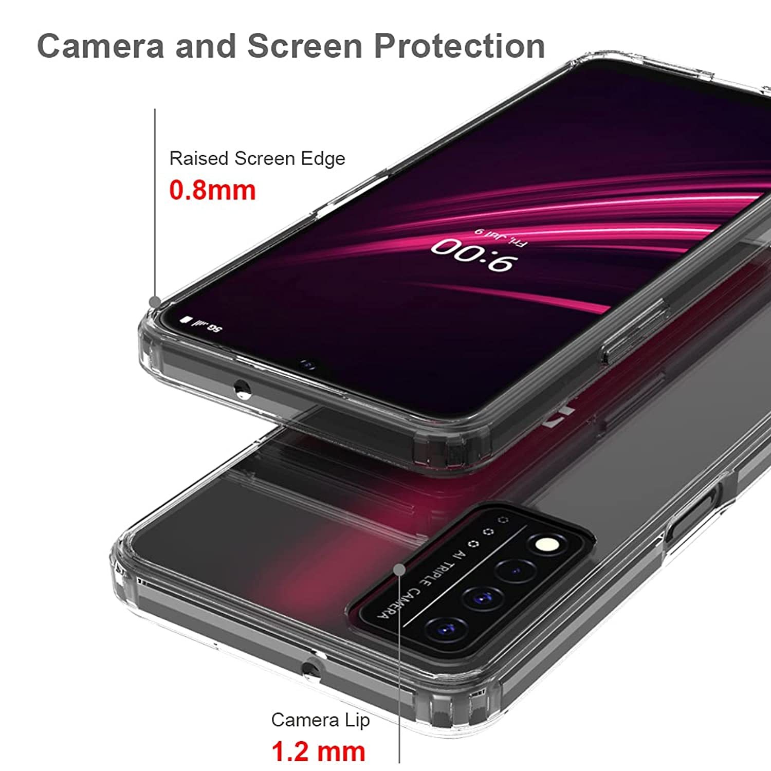 For T-Mobile Revvl V+ 5G Case T-Mobile Revvl V Plus 5G Case Premium ...