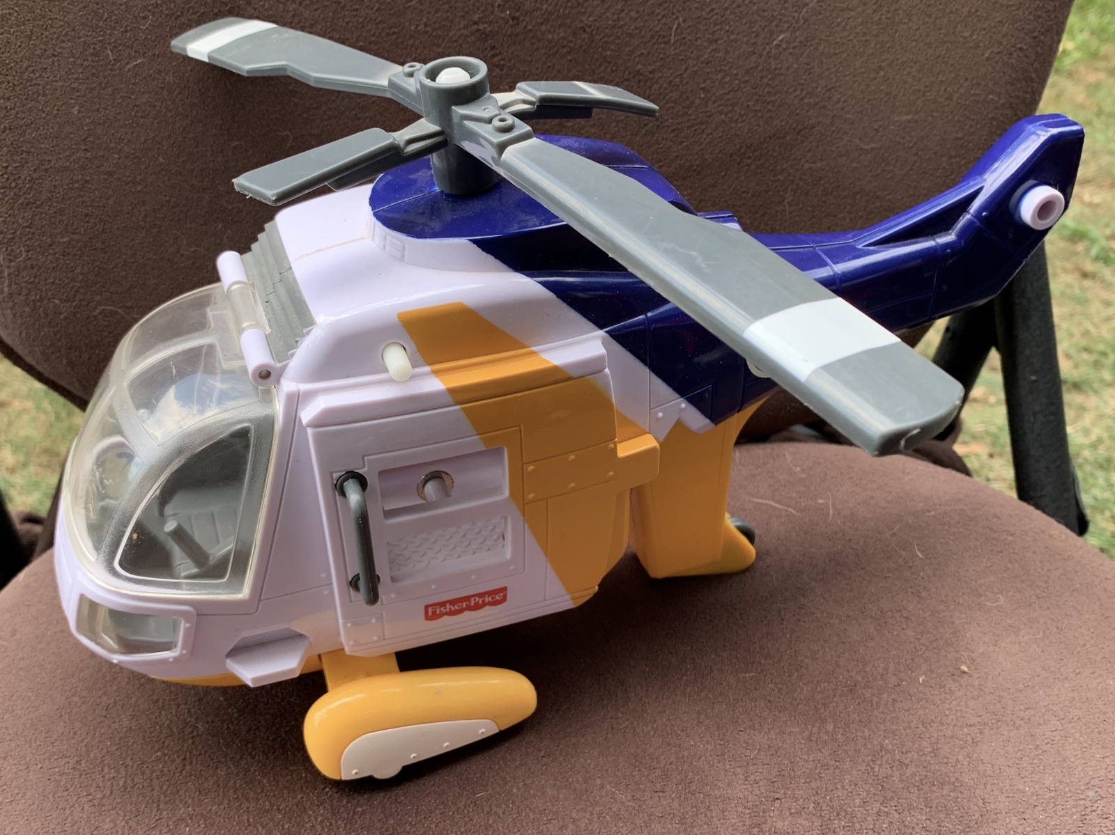 imaginext flight city helicopter not working