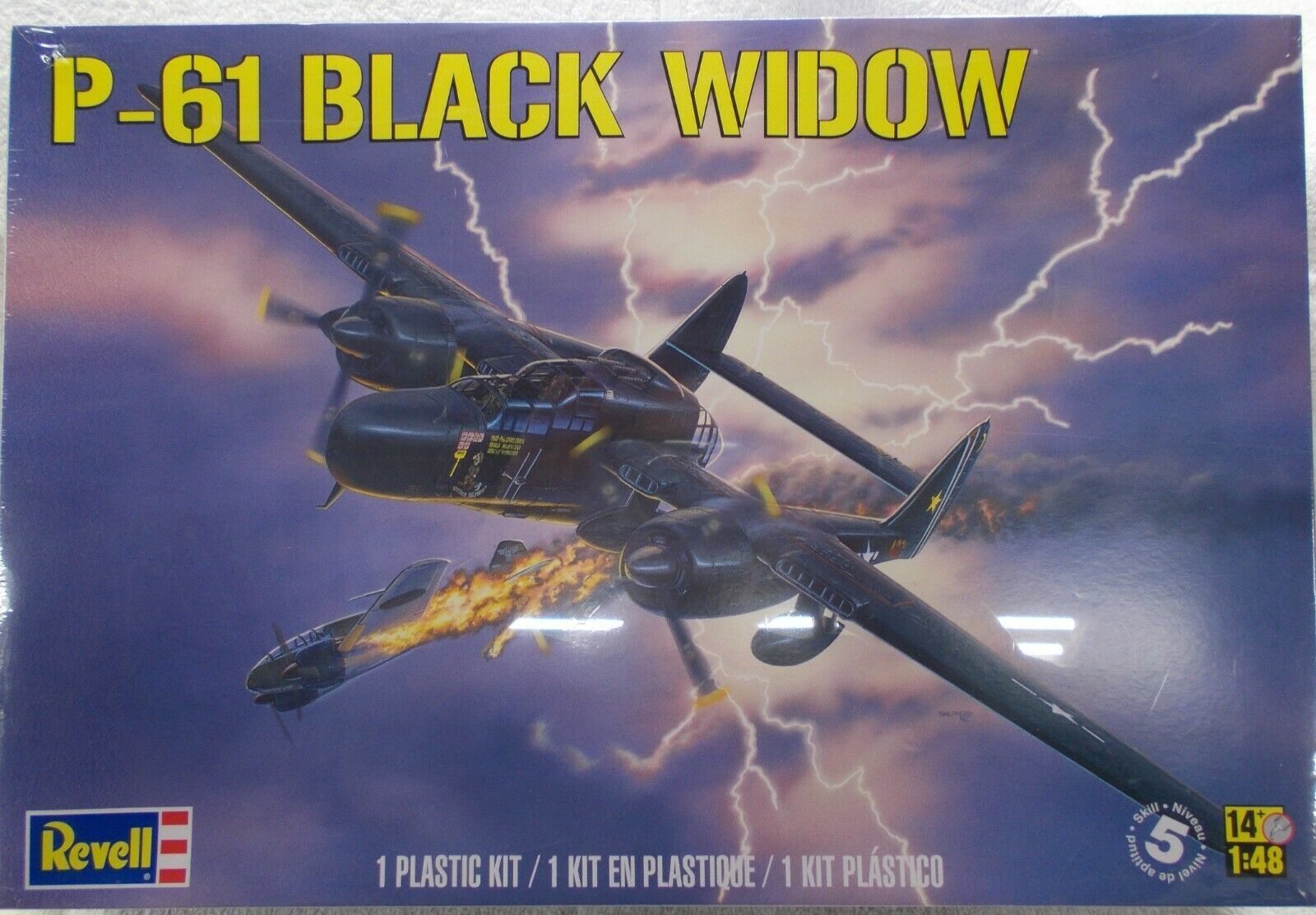 Revell 1:48 Scale P-61 Black Widow Model Airplane Jet Kit 85-7546 ...