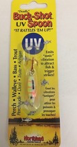 Northland Tackle BRUVS2-60 UV Buck Shot Rattle Spoon Electric Perch 1/16... - $15.72