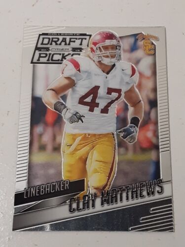 Primary image for Clay Matthews Green Bay Packers 2015 Panini Prizm Draft Picks Card #25