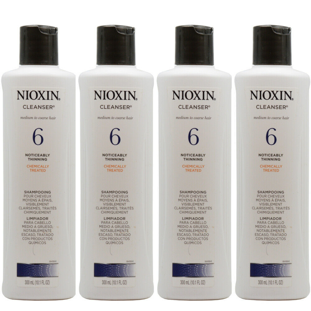 NIOXIN System 6 Cleanser  Shampoo 10.1oz (Pack of 4) - $39.90