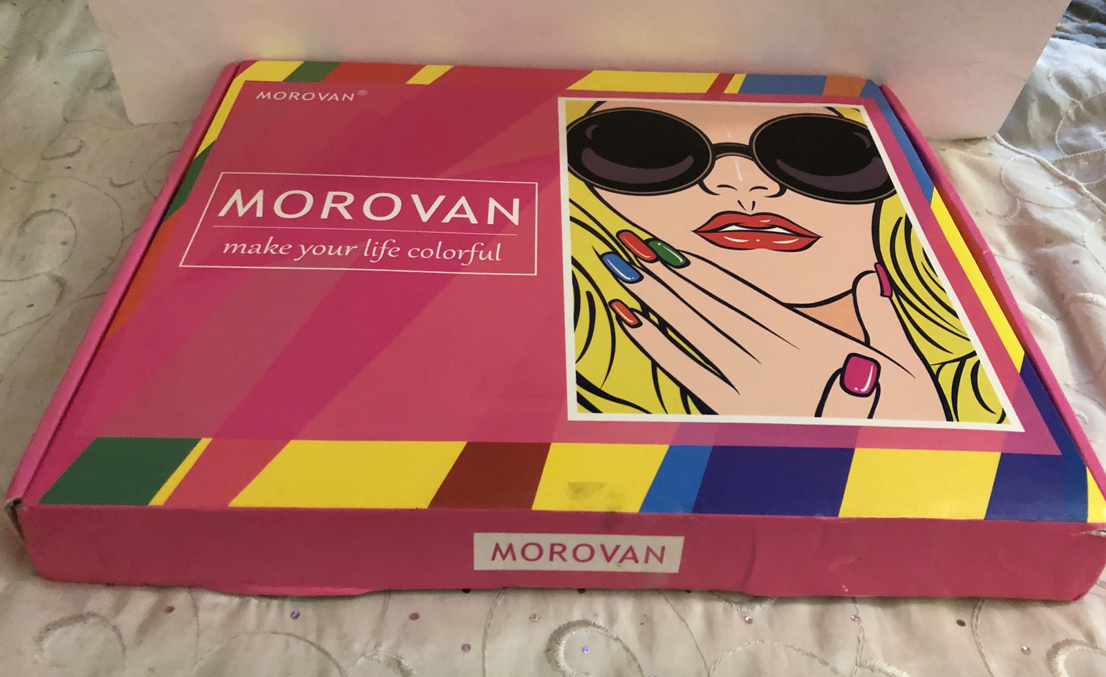 Morovan Poly Nail Extension Gel Kit Enhancement Builder Temp Color ...