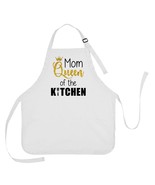 Mom Queen of the Kitchen Apron, Mom Queen of the Kitchen Gift, Mothers D... - $18.95+