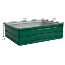 30 Inch X 32 Inch Patio Raised Garden Bed for Vegetable Flower Planting image 4