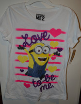 Universal Despicable Me 2 Girls Hybird  T-Shirt  Sizes  12/14 NWT Love t... - $7.27