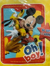 Disney Mickey Frozen Toy Story Princess Twin Raschel Blanket - $30.99