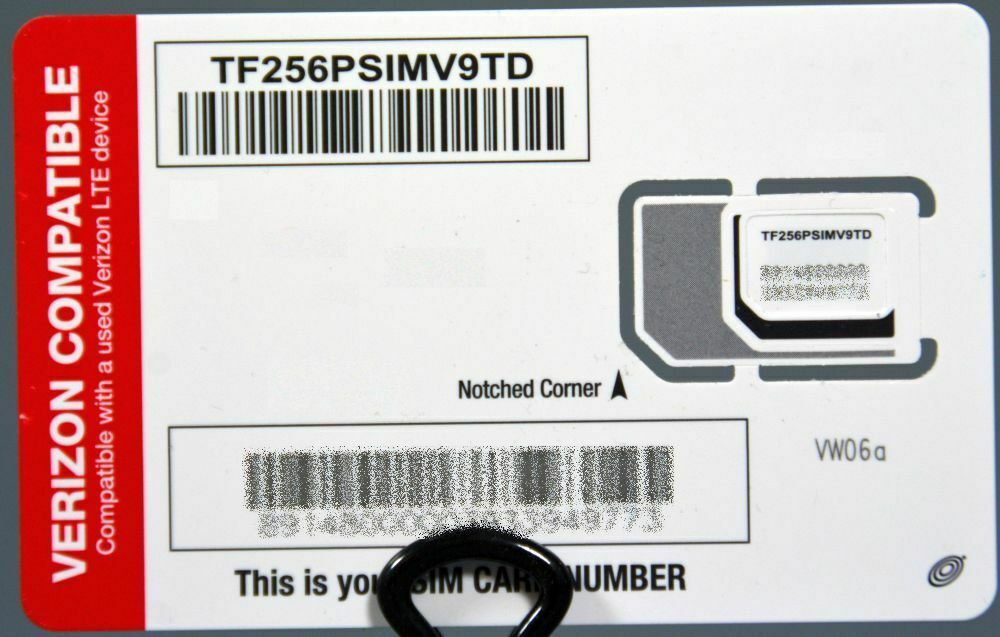 Lot 25 Tracfone Straight Talk Verizon CDMA 4GLTE Tri Cut SIM Card