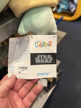 Disney Star Wars Mandalorian Sleeping Baby Yoda Grogu 18 inch Plush Doll ΝΕW image 3