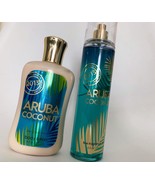 Bath &amp; Body Works 2013 Aruba Coconut Fragrance Mist And Lotion 8oz Disco... - $89.09