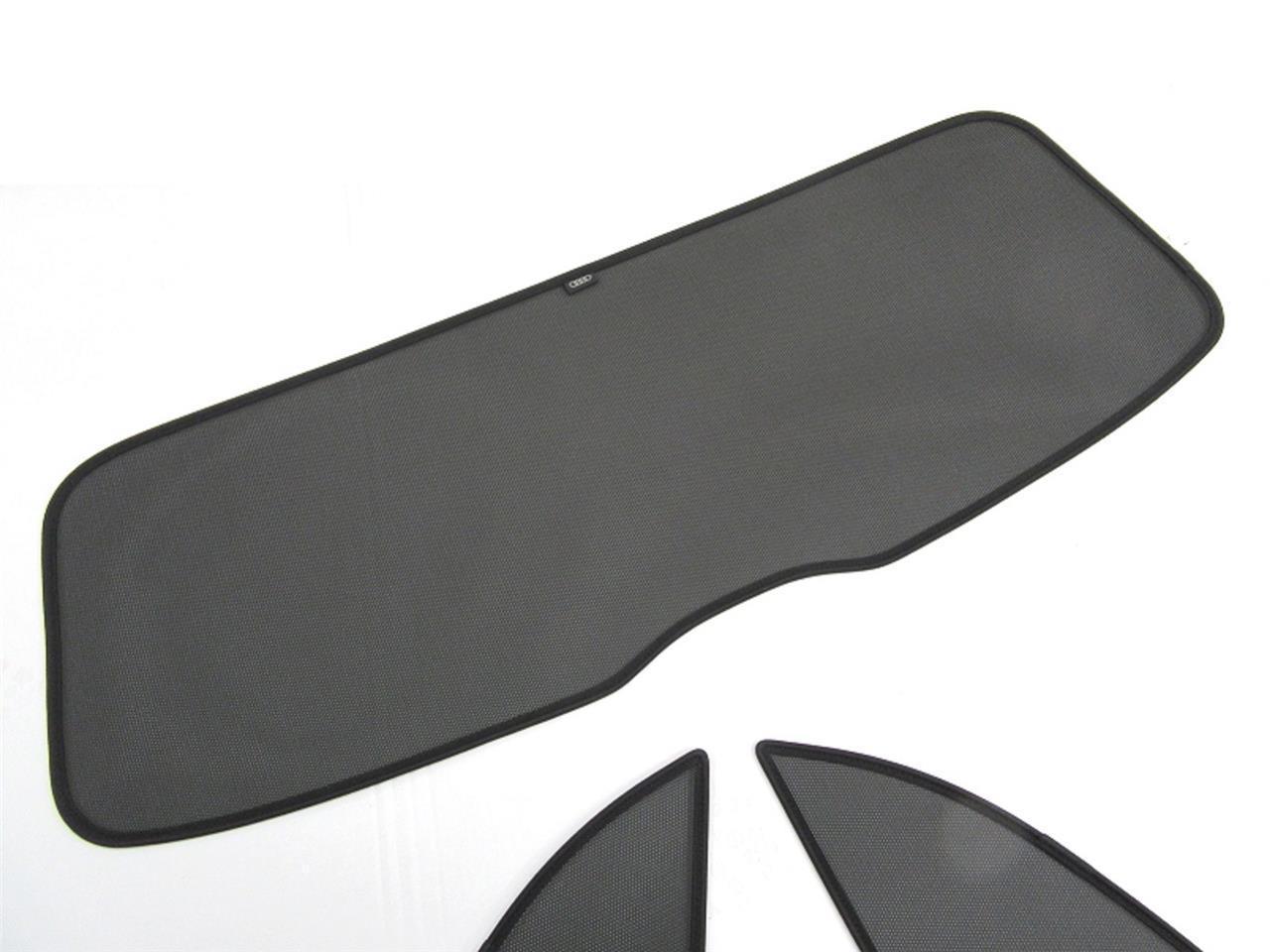 OEM 0917 Audi Q5 SQ5 Rear Window Sunblind 3 piece Sun Shield Visors