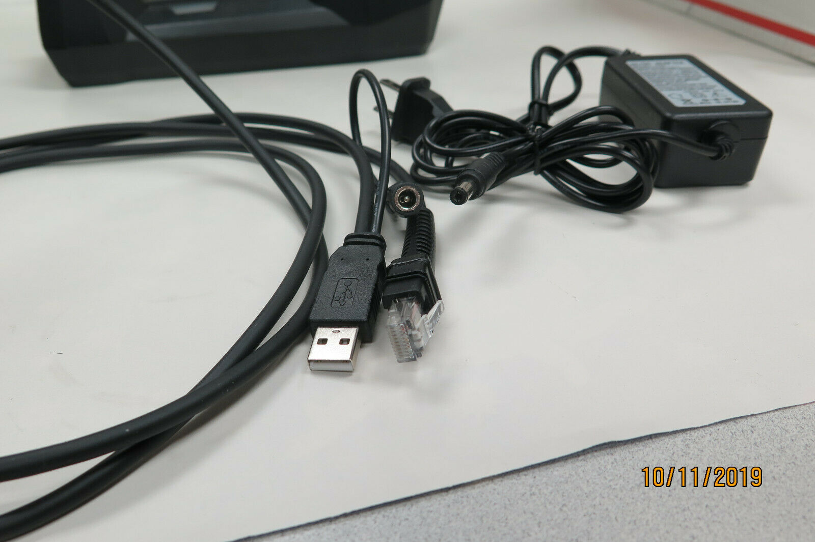 Power USB cable for Zebra Motorola Scanner STB3678 Cradle FLB3678