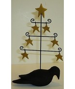 Primitive Star Tree with Crows - $5.95
