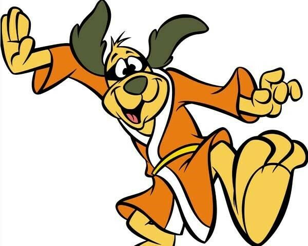 Hong Kong Phooey classic 1974 animated TV series Phooey in action 24x30 poster