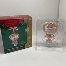 Granddaughter’s First Christmas Heart Ornament 2006 Carlton Cards Holiday - $10.98