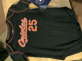 MLB Baltimore Orioles Boys&#39; Bodysuit Jersey 18m - $9.50