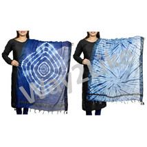 Women Cotton Dupatta Traditional Design Scarves Stole Casual Party Wear ... - $15.67