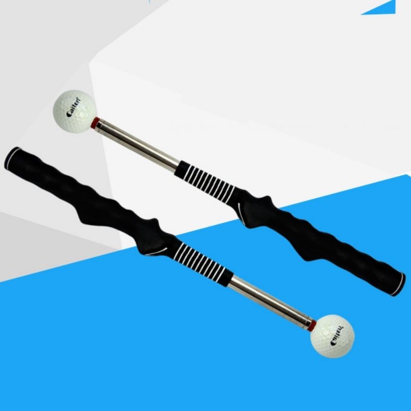 Golf Swing Trainer Stick Indoor Practice Power Strength Tempo Flex