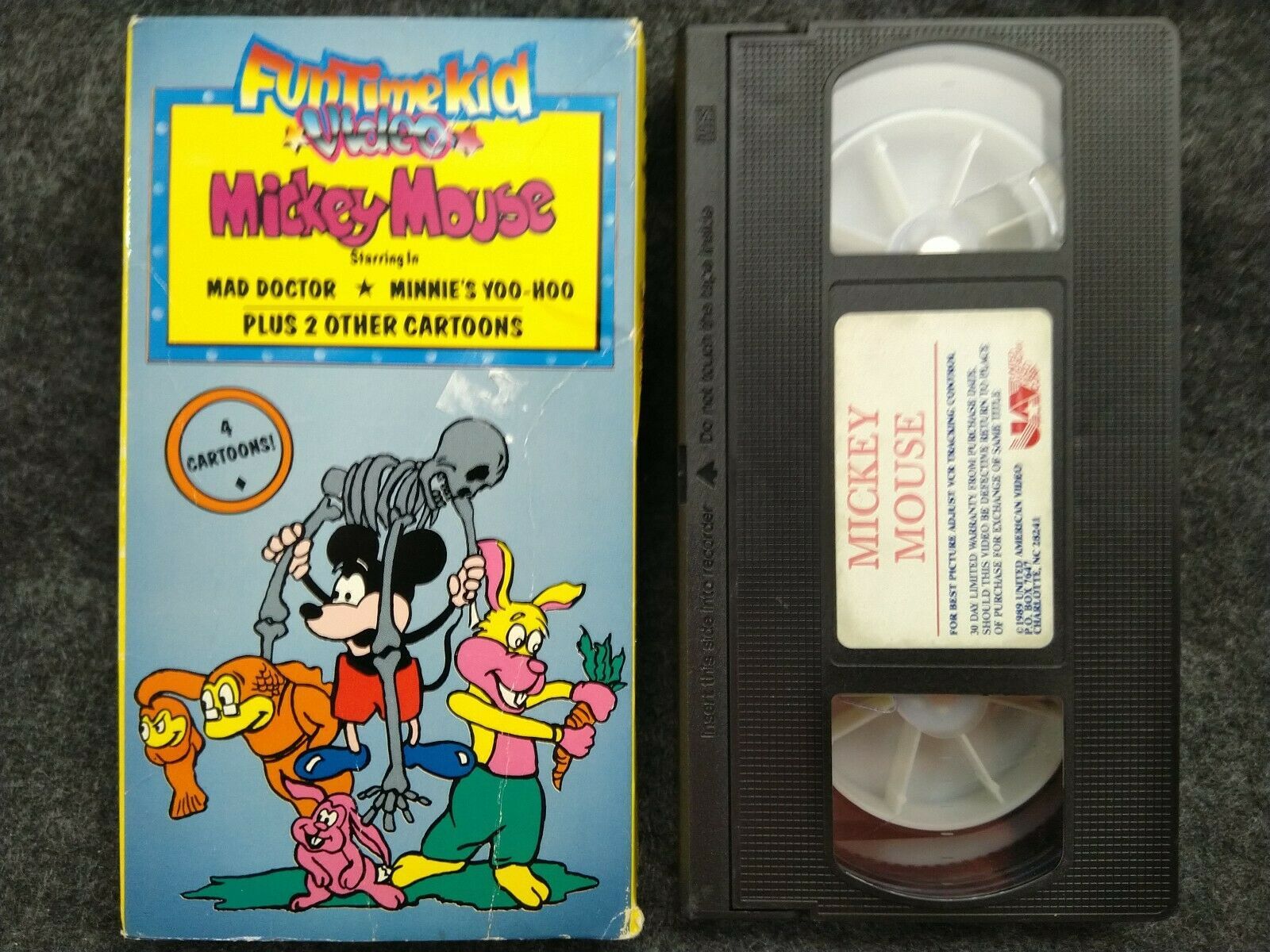 VHS Mickey Mouse - Mad Doctor Minnie's Yoo-Hoo Farm Foolery Small Fry ...