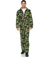 Men&#39;s Camo Military Jumpsuit Costume by Leg Avenue/Polyester/NIP/OS Reg - $56.95