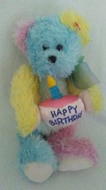 Ty The Attic Treasures Happy Birthday Bear Rainbow 2000 Rare - $19.99