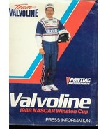 Neil Bonnet #75 Valvoline Pontiac Media Kit Nascar 1988 - $30.56