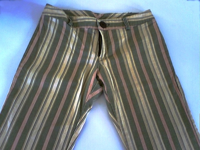 striped hot pants