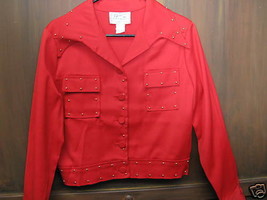 H Bar C Ranchwear sample studded rockabilly jacket VLV - $326.32