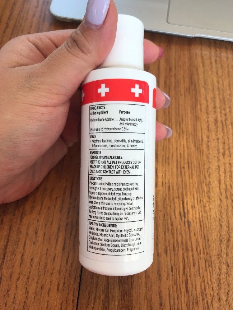REMEDY+RECOVERY Hydrocortisone Lotion for Dogs Cats & Ferrets 4 fl