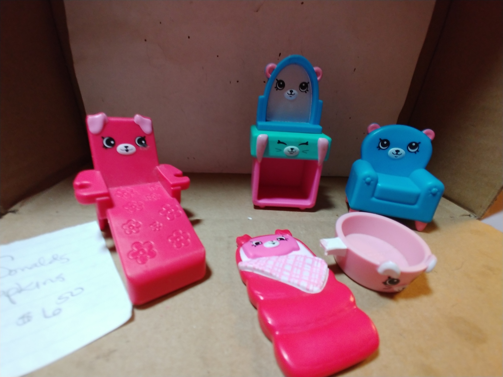 Shopkins McDonalds 2017 Happy Meal Lot (6 Toys) - Fast Food