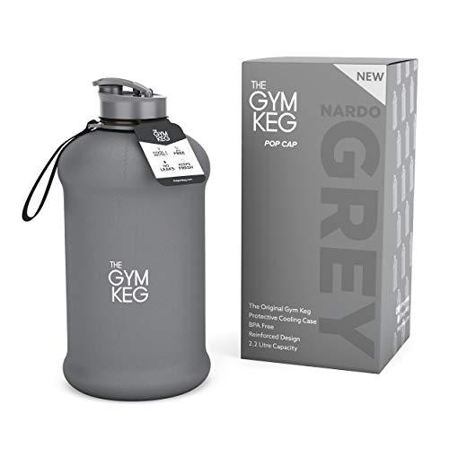 The Gym Keg - Bodybuilding Water Bottle - Premium Strong Durable 2.2