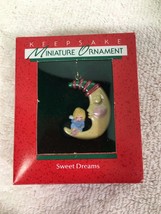 1988 Sweet Dreams Miniature Hallmark Christmas Tree Ornament MIB w Tag - $9.41