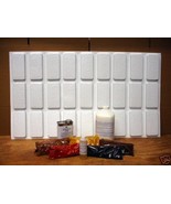 Rustic Brick Patio Paver Kit 24 Molds Supplies Make 1000s #922 Pavers @ ... - $189.99