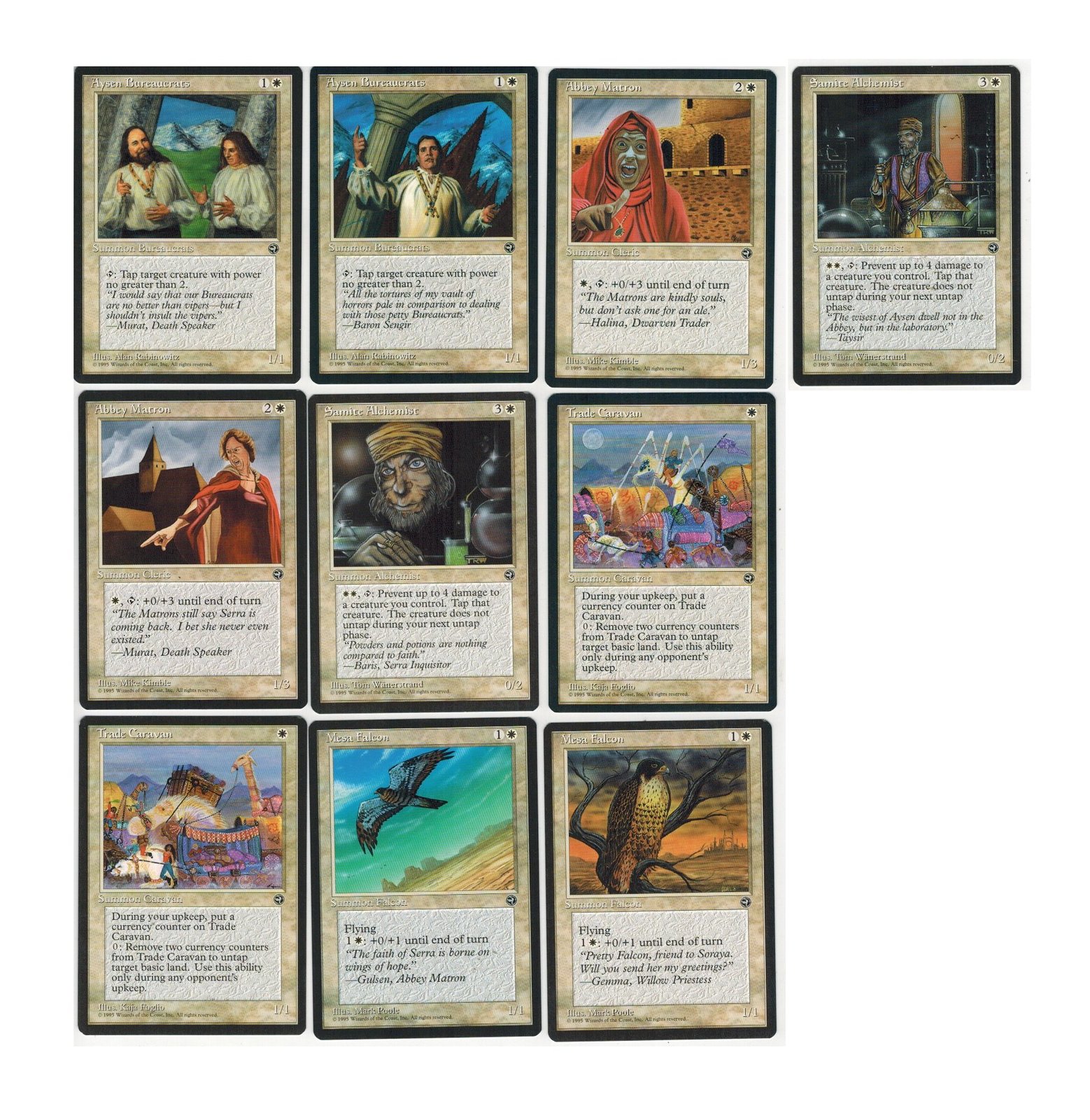 COMPLETE YOUR SET PICK YOUR CARD 1995 Magic The Gathering MTG HOMELANDS 