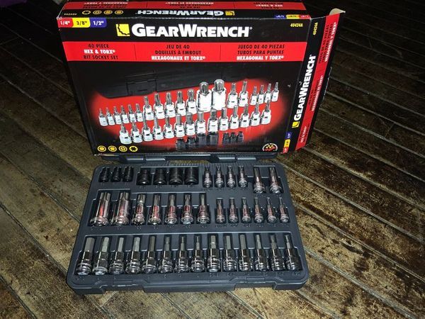 GearWrench 40 PC HEX & TORX - Part #40424A