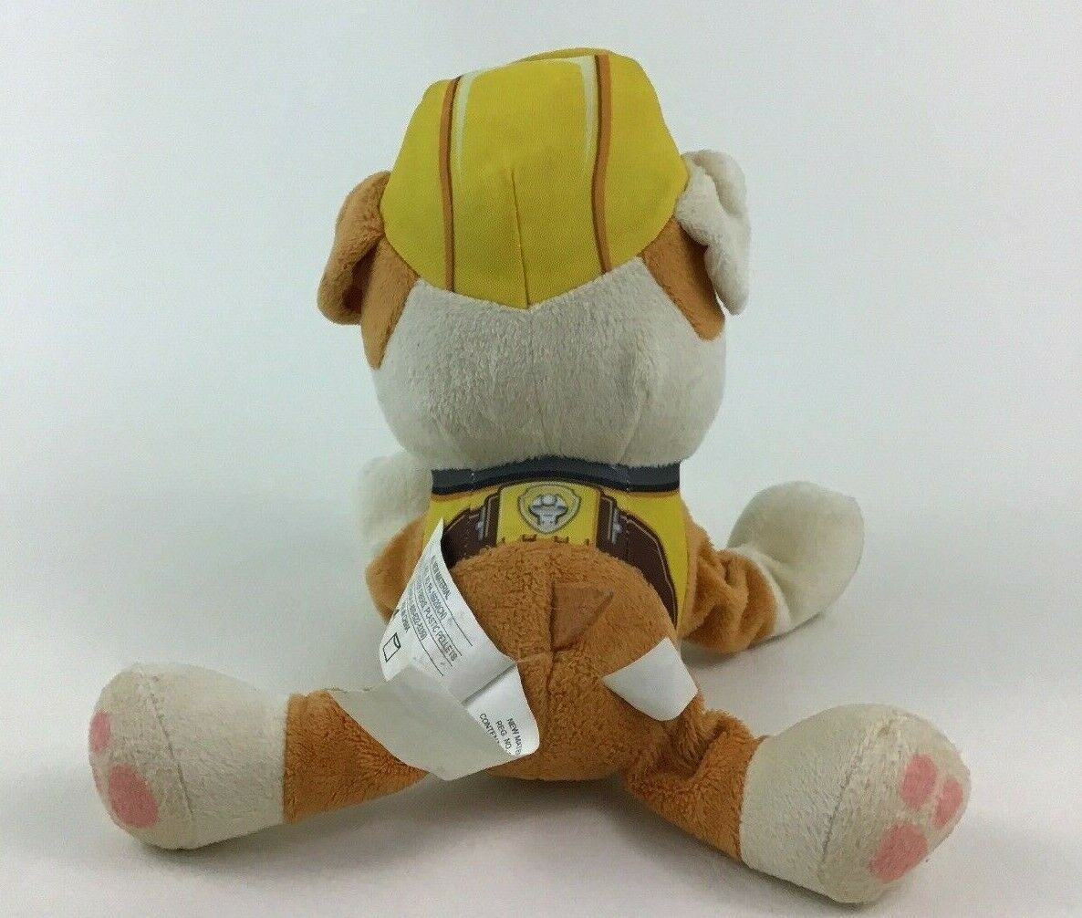 stuffed rubble paw patrol