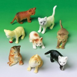 miniature cat figurine