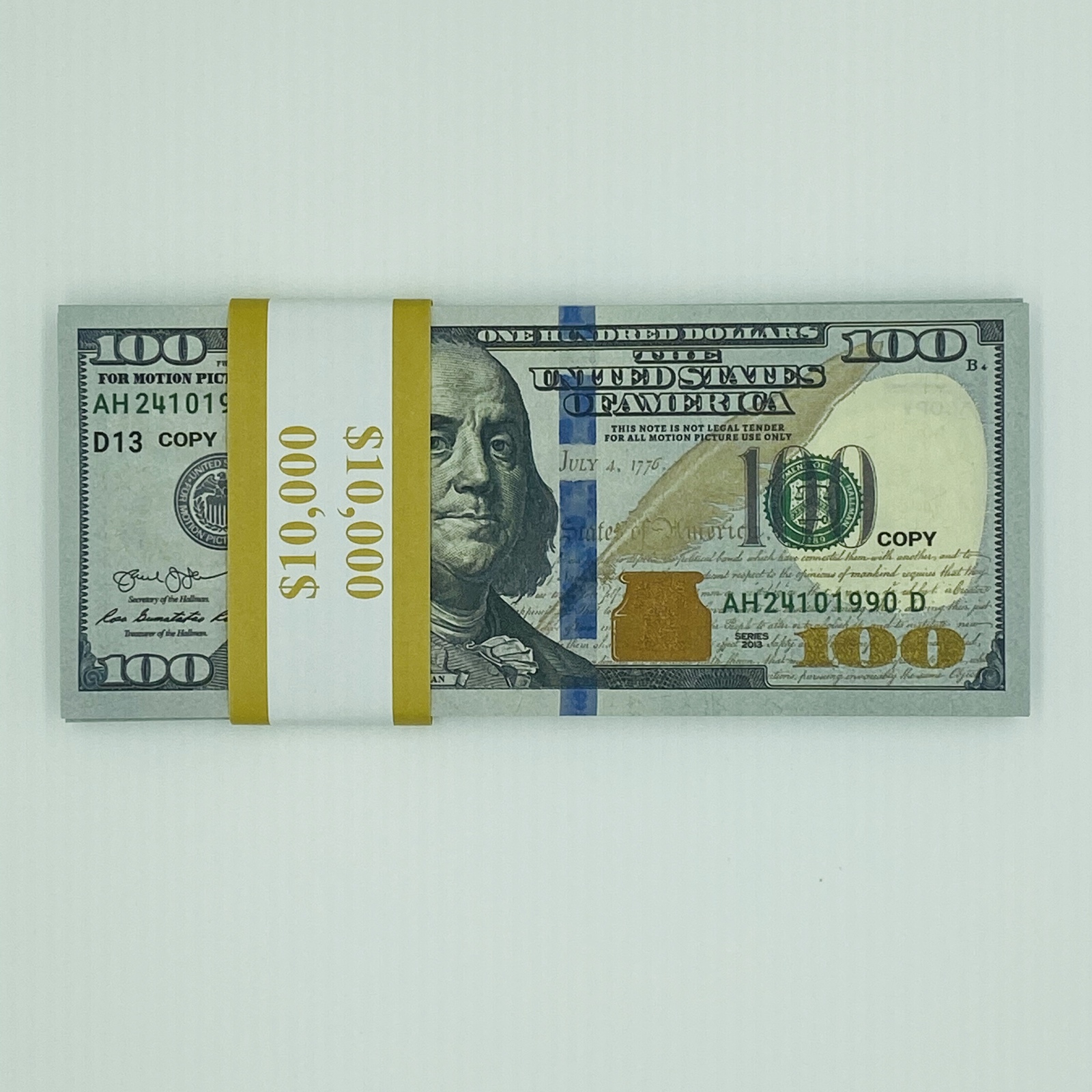 Realistic Prop money-Full printed double sided new fake stack (300PCS ...